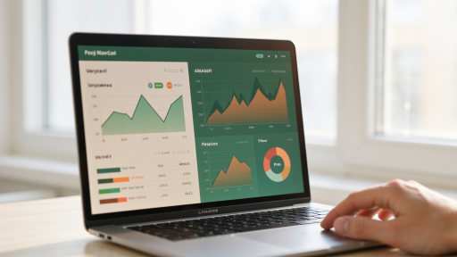 医疗健康管理系统界面截图，绿色主题配色，显示患者信息和医疗数据分析图表